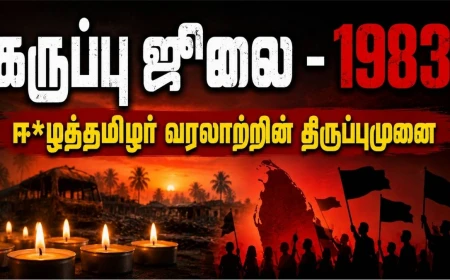 ஜூலை 23 – ஈ*ழத்தமிழர் வரலாற்றில் புதிய திருப்பம்! 1983 கருப்பு ஜூலை: தமிழர் அரசியல் வரலாற்றை மாற்றிய நாள்