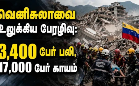 வெனிசுலா நிலநடுக்கம்: 3,400 பேர் பலி, 17,000 பேர் காயம் | தமிழ் ஊடகம்