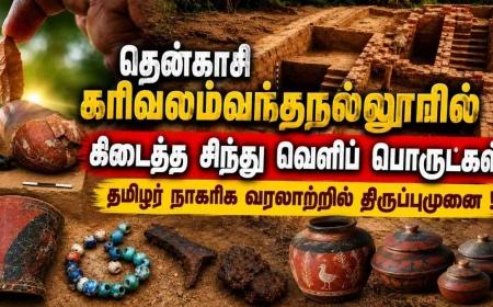 தென்காசி கரிவலம்வந்தநல்லூரில்  கிடைத்த சிந்து வெளிப் பொருட்கள் |  தமிழர் நாகரிக வரலாற்றில் திருப்புமுனை!