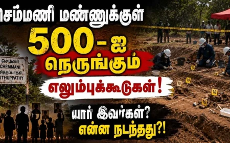 செம்மணி மனிதப் புதைகுழி: 500-ஐ நெருங்கும் எலும்புக்கூடுகள்! புள்ளிவிவரங்கள் சொல்லும் அதிர்ச்சி உண்மைகள்