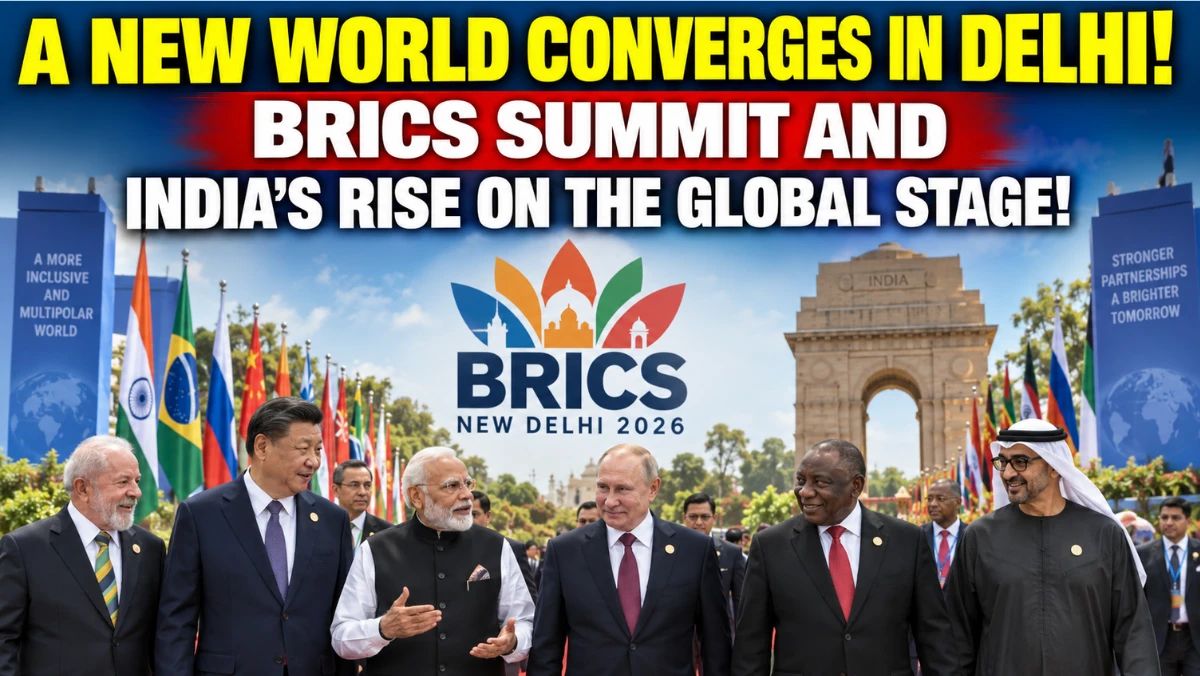 A New World Converges in Delhi: BRICS Summit and India’s Global Rise