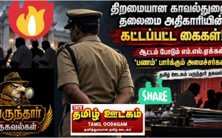 கட்டப்பட்ட காவல்துறைத் தலைமையின் கைகள்? ஆட்டம் போடும் எம்.எல்.ஏக்கள்; அமைச்சர்களைப் பற்றிய அதிர்ச்சித் தகவல்கள்!