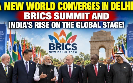 A New World Converges in Delhi: BRICS Summit and India’s Global Rise