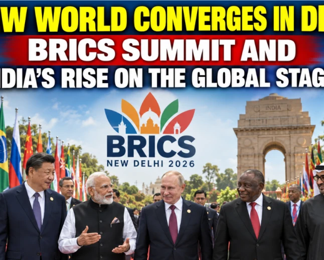 A New World Converges in Delhi: BRICS Summit and India’s Global Rise